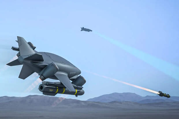 New Atlas: в США сделали реактивный боевой дрон Razor с грузоподъемностью 450 кг