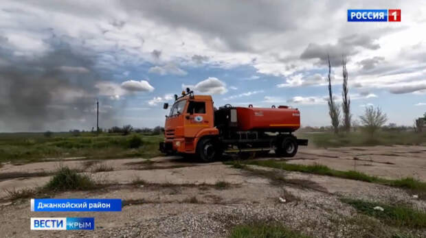 Населённые пункты Джанкойского района прошли проверку готовности к особому пожароопасному сезону