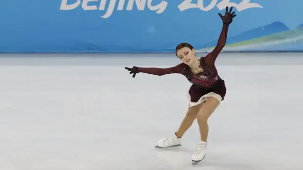 Опубликовано видео чемпионского проката произвольной программы Щербаковой на ОИ-2022