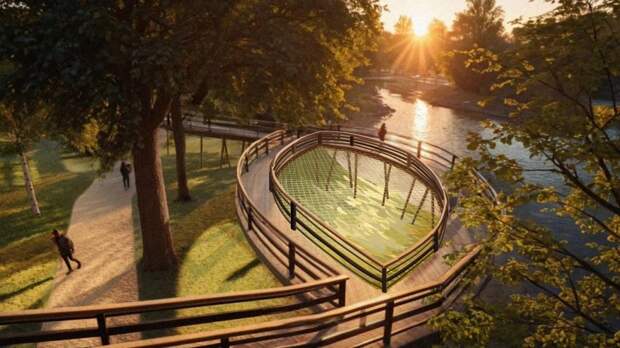 Заключен контракт по благоустройству набережной Исети и Ольховки