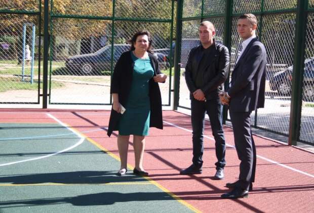 В Севастополе появилась современная спортплощадка комбинированного типа