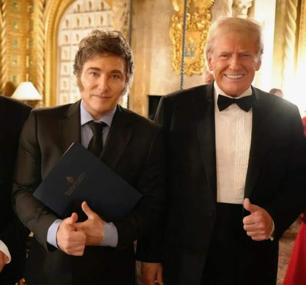 Хавьер Милей и Дональд Трамп