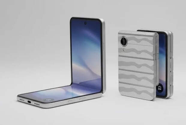 Samsung работает над смартфоном, который сможет складываться наизнанку. Такой вариант раскладушки описан в свежем патенте компании