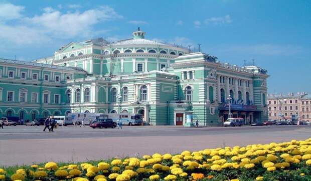 19-Здание Мариинского театра Красивые здания, СПб, питер