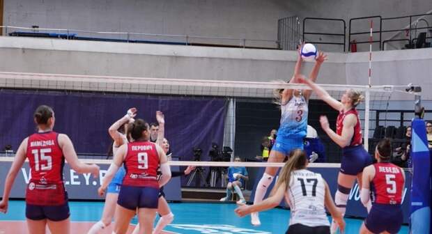 «Тулица» не смогла справиться с натиском московского «Динамо» во второй партии