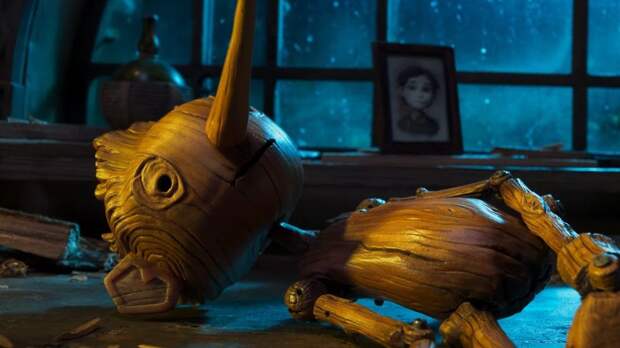 Мультфильм «Пиноккио Гильермо дель Торо» вышел на сервисе Netflix с русскими субтитрами