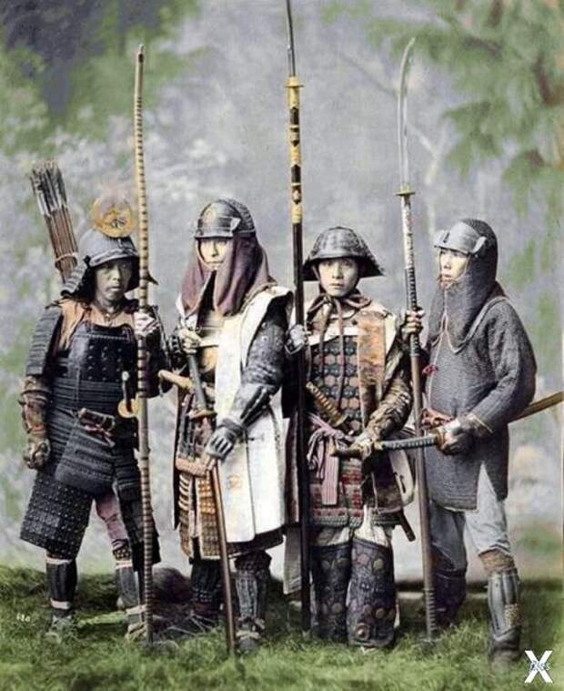 Реальные самураи 19-го века, обратите...