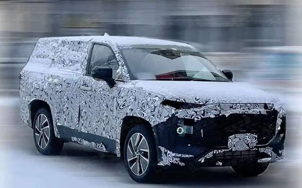 Chery готовит новый огромный внедорожник, который поразительно напоминает Range Rover