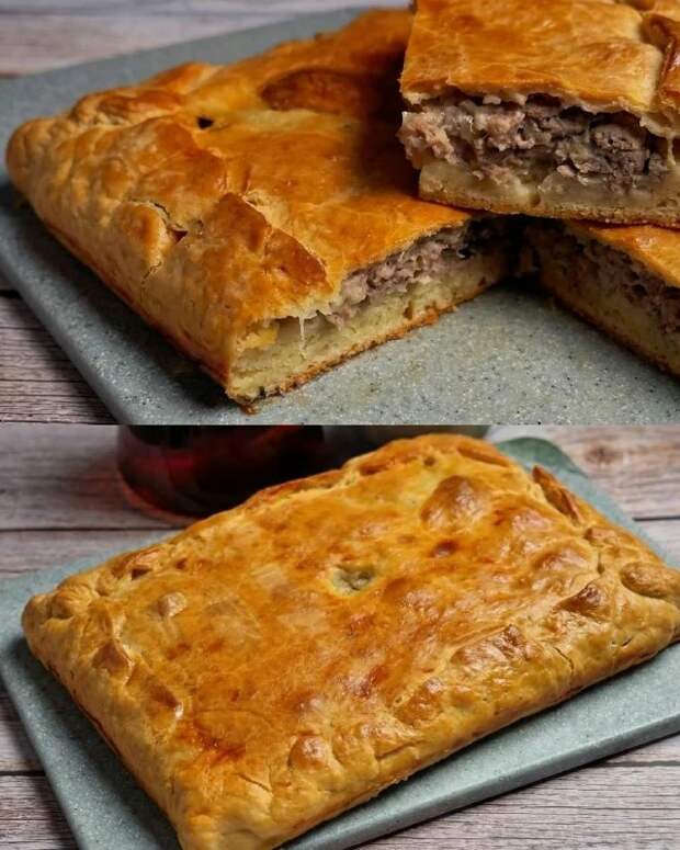 Кулинария>ИДЕАЛЬНЫЙ МЯСНОЙ ПИРОГ!