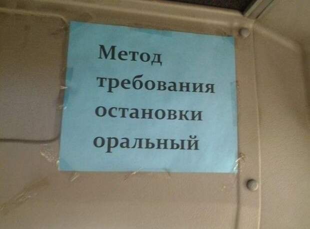 Забавные объявления, надписи и иной человечий креатив