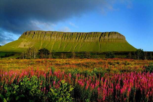 Бен Балбен — удивительно живописная гора в графстве Слайго BenBulben01 Бен Балбен — удивительно живописная гора в графстве Слайго