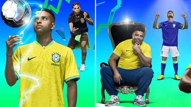 Форма сборной Бразилии.