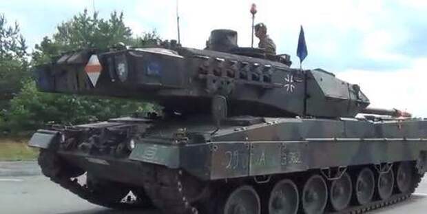 Немецкие танки под Тернополем