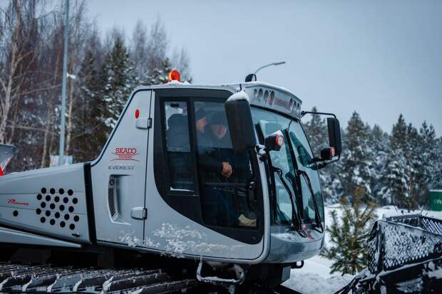 В Мамадыше открылся горнолыжный сезон: курорт получил имя «Вятка»