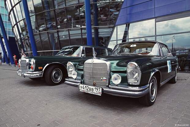 Mercedes-Benz Classic Day в Москве (57 фото)