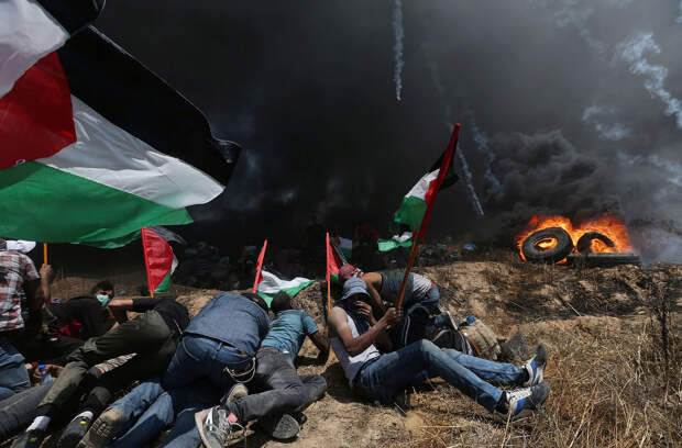 ISRAEL-USA/PROTESTS-PALESTINIANS