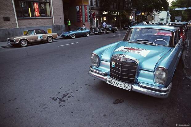 Mercedes-Benz Classic Day в Москве (57 фото)