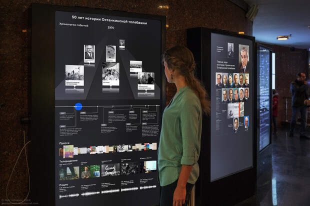 На Останкинской башне заработал мультимедийный музей