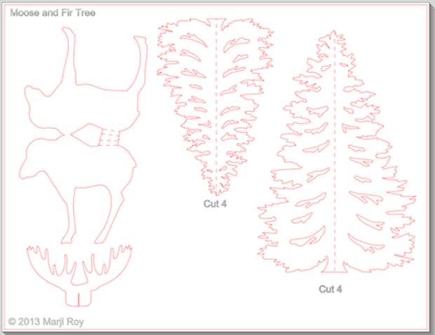 Елки из картона своими руками схемы. Трафарет объёмной ёлочки. Шаблон объемной елки. Трафарет объемного дерева. Елочка схема для вырезания.