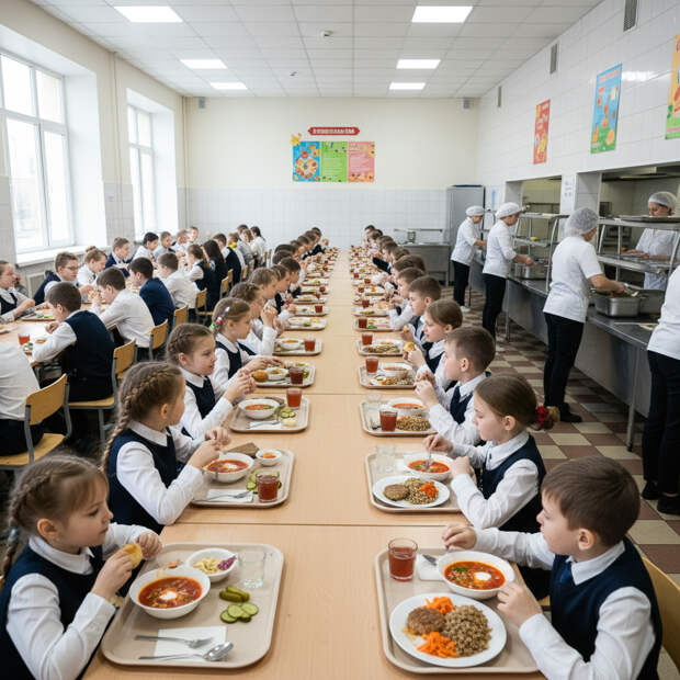 ЛДПР требует усилить контроль за питанием в школьных столовых