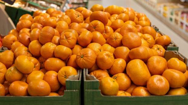 Шестая часть мирового импорта мандаринов приходится на Россию