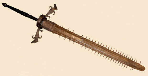 Меч из рыбьей кости. /Фото: wentiska.livejournal.com