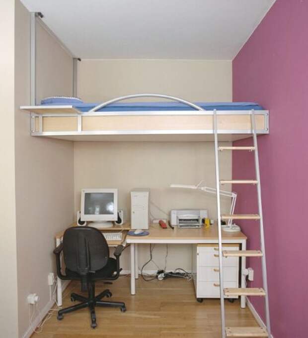 Классные решения для организации спальных мест в небольших помещениях