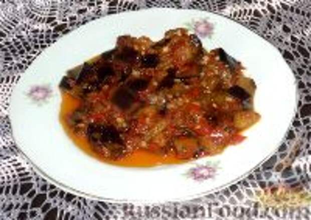 Фото к рецепту: Острые баклажаны "Кобра" (в мультиварке) Фото к рецепту: Острые баклажаны "Кобра" (в мультиварке)