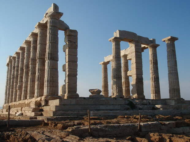 Храм Посейдона на мысе Сунион (Temple of Poseidon at Sounion). 10 малоизвестных строений мира