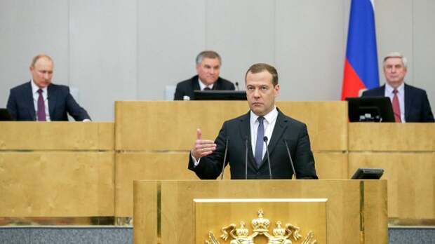 Обсуждение в Госдуме кандидатуры Дмитрия Медведева на пост премьер-министра. Фото: duma.gov.ru