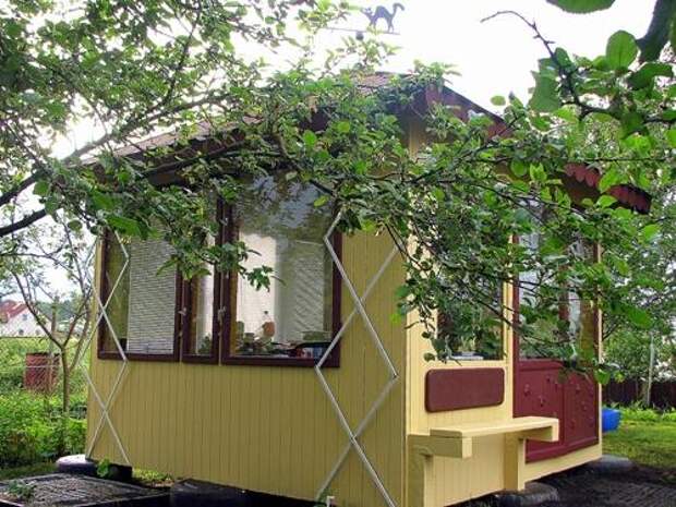 Беседка готова