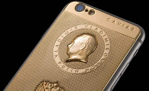 Caviar Supremo Putin II – ювелирный iPhone 6 с изображением Путина