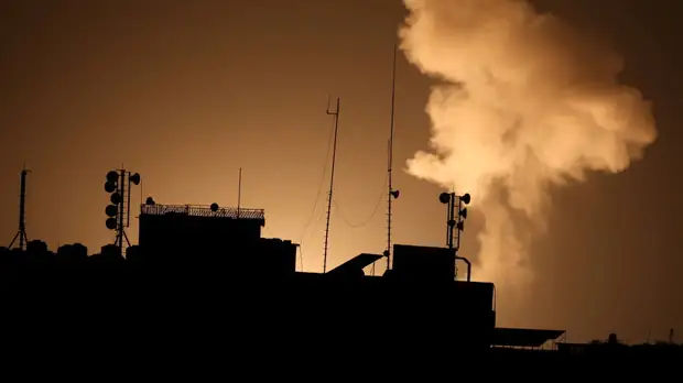 Израиль нанёс удары по ХАМАС в ответ на запуск ракет