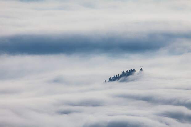 Горы в тумане - красивейшее зрелище на Земле Бещады, Пенины, горы, красота, туман, фото, фотосерия, фотоснимки