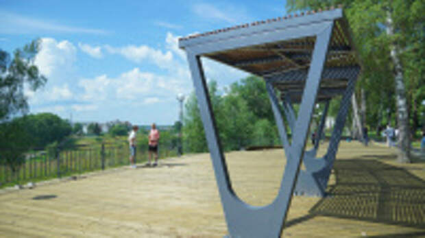 В одном из старейших парков региона - Василёвском парке в Приволжске появится современная смотровая площадка