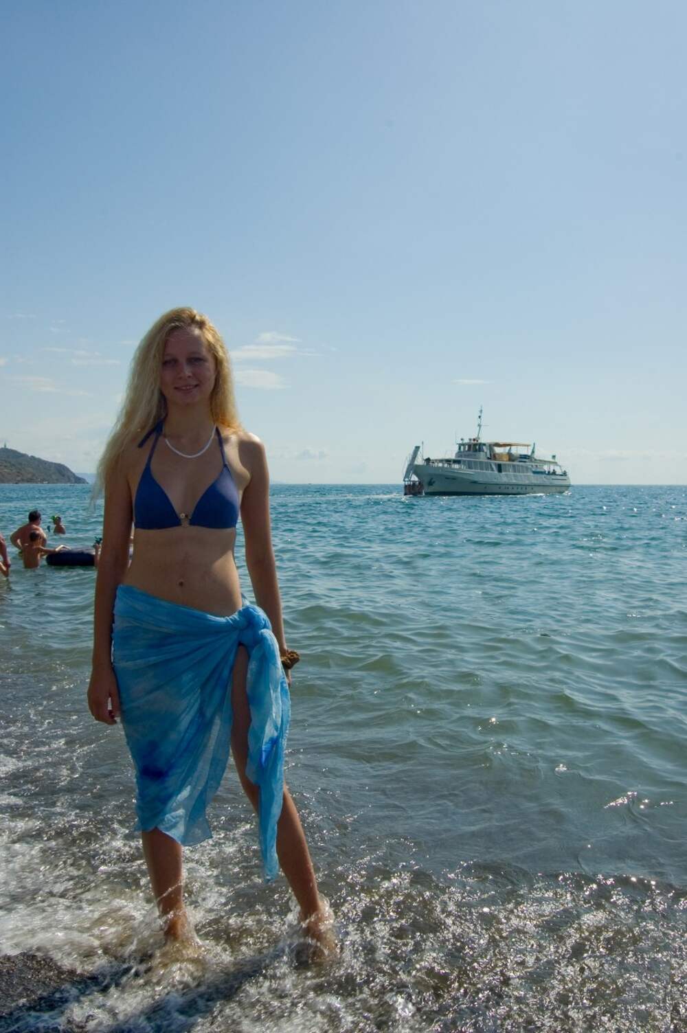 юлия тимошенко в молодости в купальнике на пляже