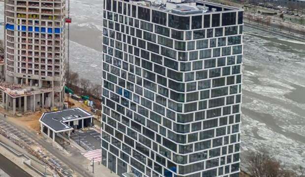 Строительство бизнес-центра завершили в Даниловском районе