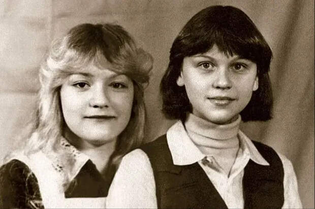 Татьяна Буланова в школьные годы
