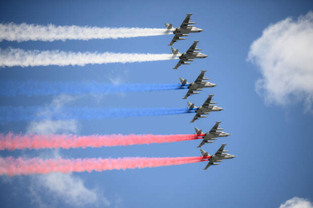 Минобороны России: парад Победы в Москве завершится пролетом авиации