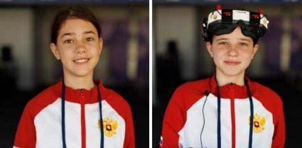 Сестры Синицыны в сборной России по гонкам дронов