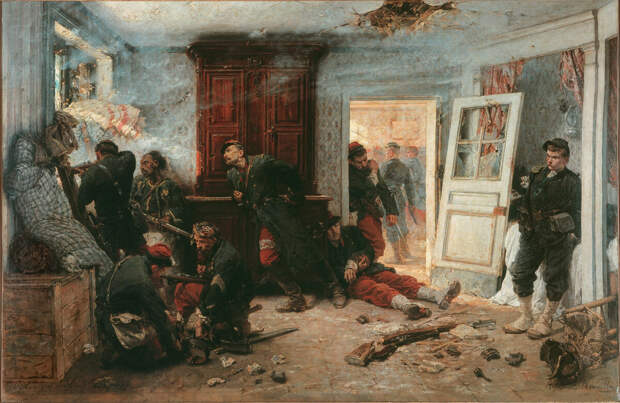 Перед битвой при Седане. Художник: Alphonse de Neuville