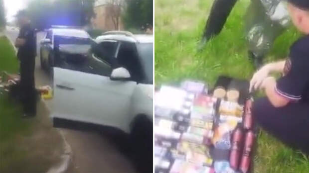 В Мордовии полиция остановила машину, заваленную украденными вещами