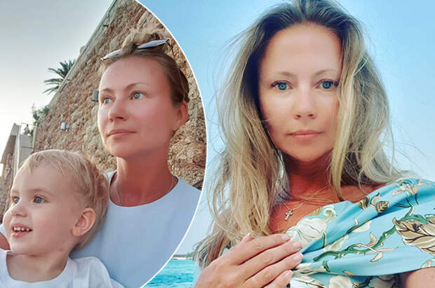 Мария Миронова показала, как отдыхает в Хорватии вместе с младшим сыном
