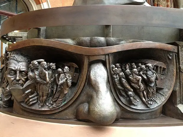 Необычная достопримечательность лондонского Сент-Панкраса