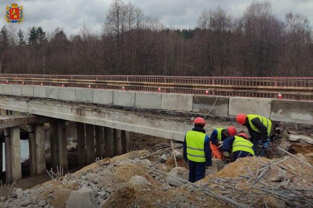В Киржачском районе до ноября 2024 года капитально отремонтируют мост через реку Вахчилка