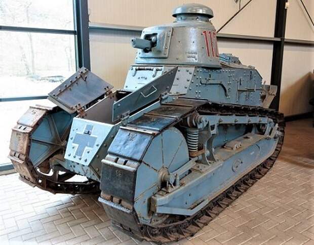 Лёгкий танк «Renault FT-17», состоявший на вооружении финской армии во время Зимней войны.
