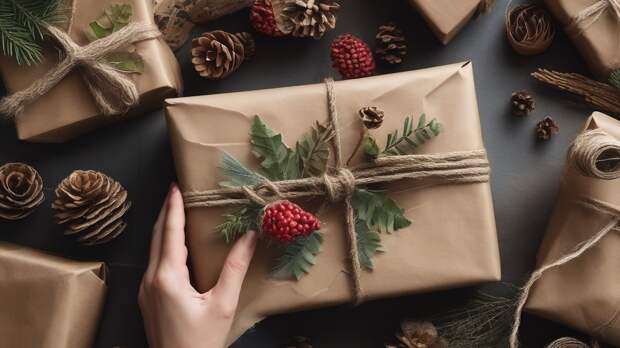 Названы 7 стильных способов упаковать подарок к Новому году