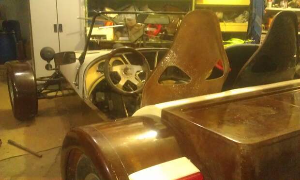 Омский изобретатель собирает Lotus Seven lotus, копия, реплика, самоделка, электромобиль