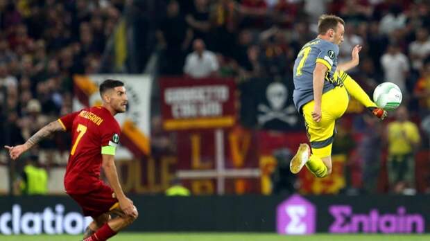 «Рома» в овертайме крупно выиграла у «Фейеноорда»