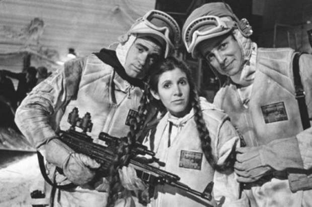 Фотографии со съёмок Star Wars (38 шт)